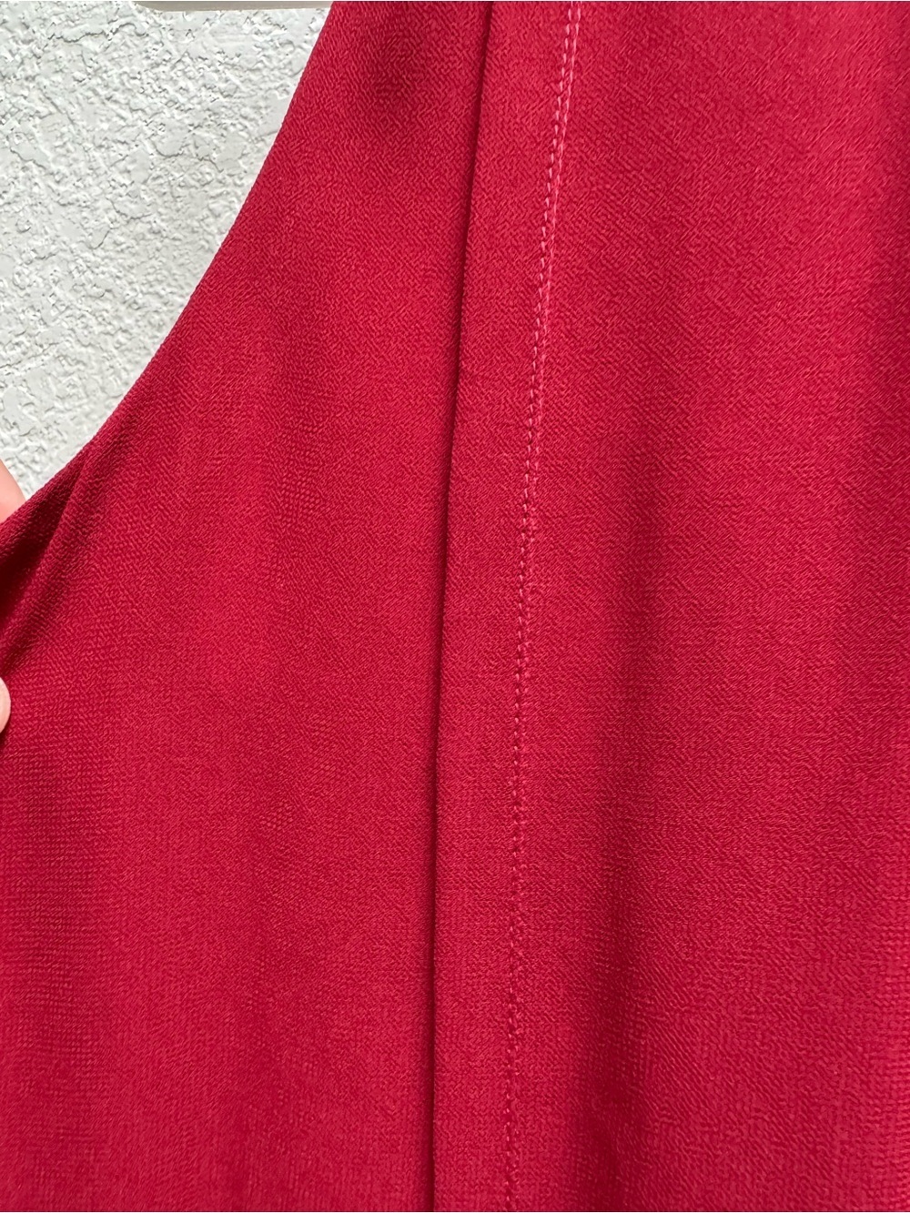 La Vie Delight Great Gatsby Dress Sleeveless Tiered Midi Dress in Wine Red M - Picture 7 of 12